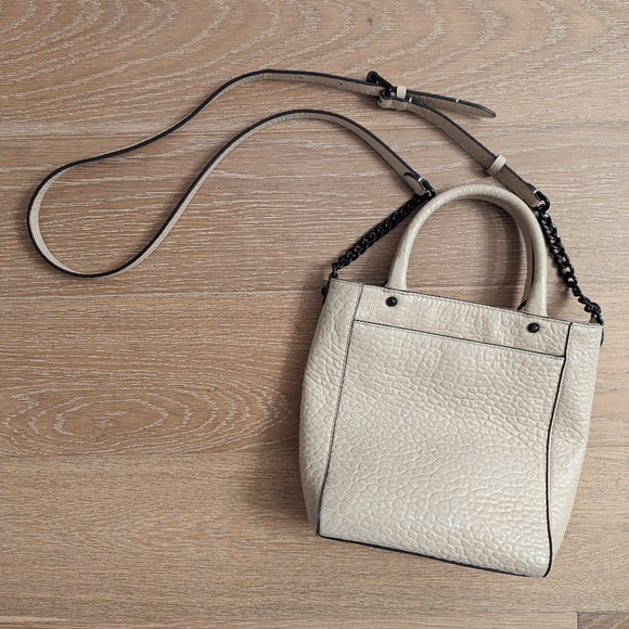 Rebecca Minkoff Chain Tote Crossbody Clay Colour - Picture 2 of 3